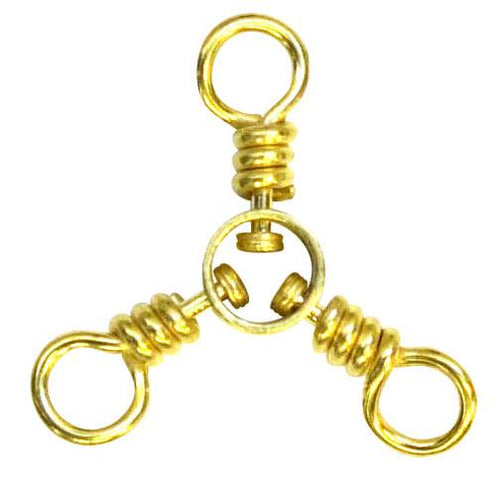 Brass 3-way Swivel