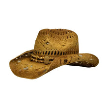 Load image into Gallery viewer, Straw Cowboy Hat