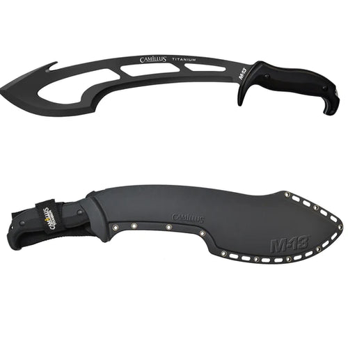 Camillus Cutlery Company  M-13 Tita Machete with Sheath Black