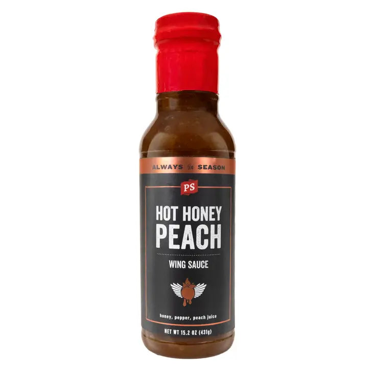 Hot Honey Peach Wing Sauce