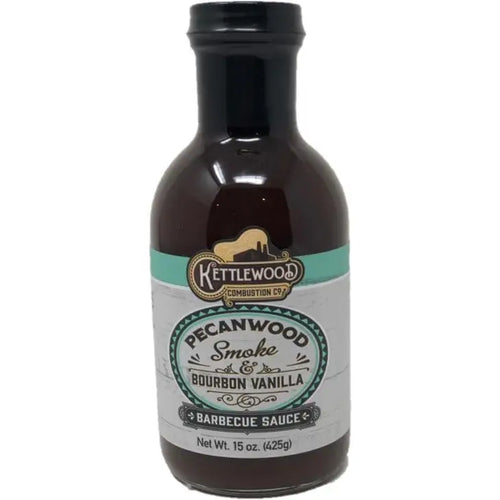Kettlewood Pecanwood Smoke Bourbon Vanilla Bbq Sauce