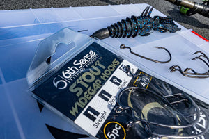 STOUT Widegap Worm Hook by 6th sense