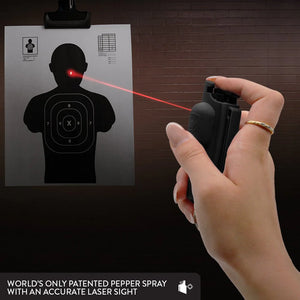 Accufire 2 Pepper Spray with laser sight | Instant snap off