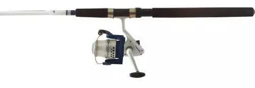 Okuma Tundra Spin Combo 10' Medium/Heavy 2 Piece, White/Blue,