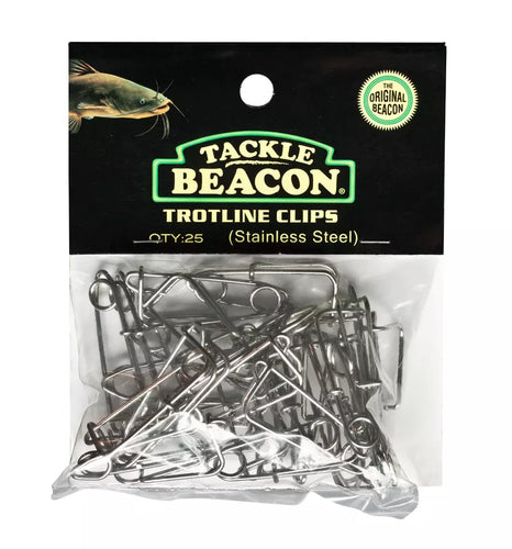 trotline clips by tackle beacon 25 pack