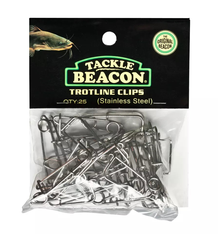 trotline clips by tackle beacon 25 pack