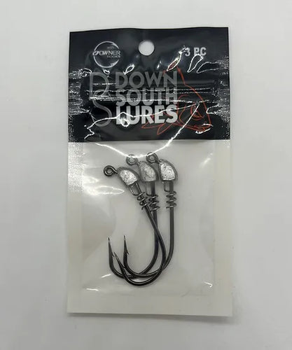 Silver Jig Head by Down South Lures