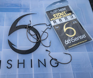 STOUT Widegap Worm Hook by 6th sense