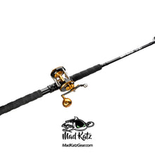 Load image into Gallery viewer, Mad Katz Casting Rods with Xalt 6550 casting reel Combo