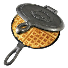 Load image into Gallery viewer, Old Fashioned Waffle Iron - Cast Iron