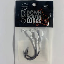 Load image into Gallery viewer, 1/8 th  Chartreuse Jig Heads by Down South Lures