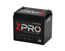 Load image into Gallery viewer, ZPRO 12V50AH LITHIUM BATTERY