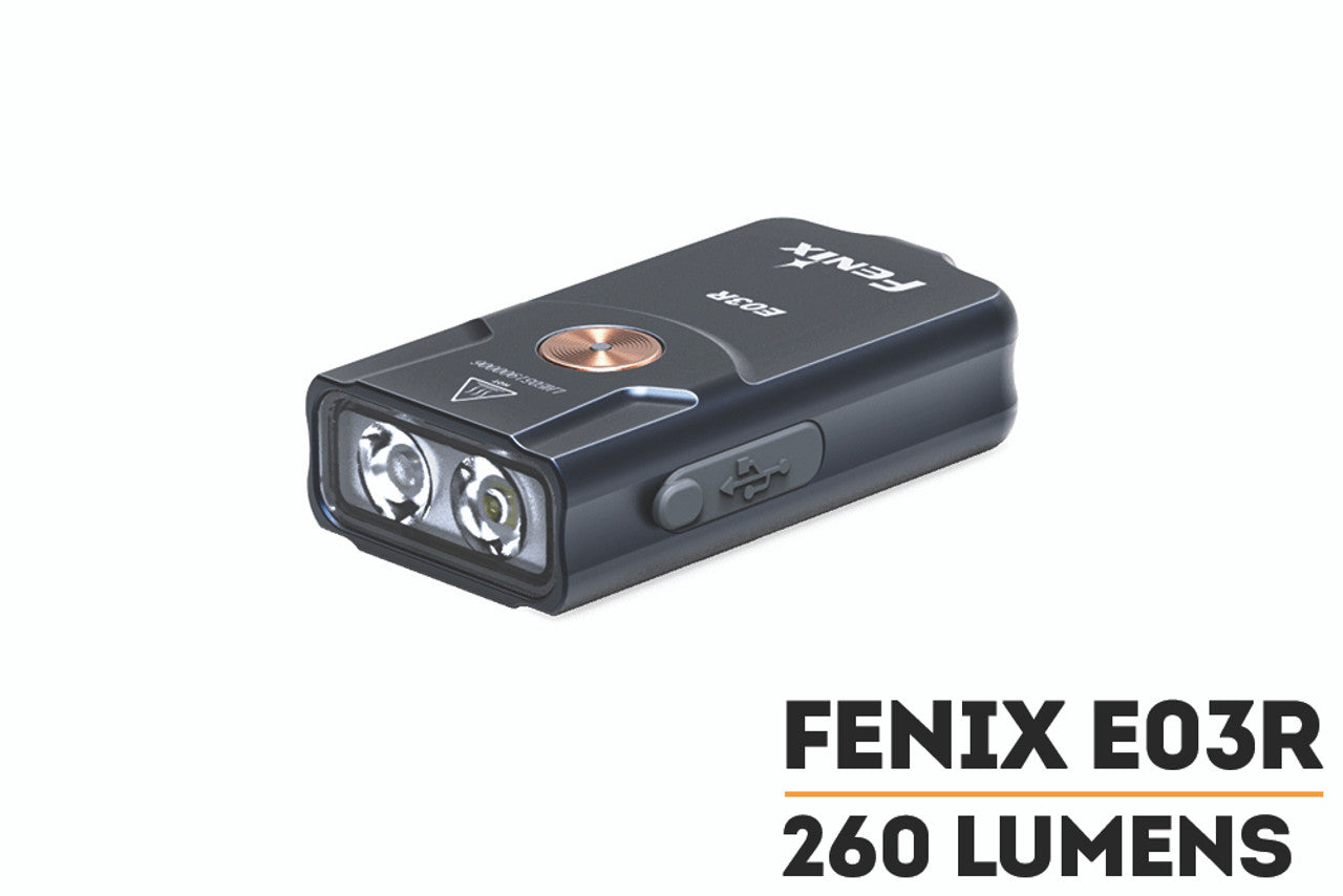 小物 Supreme x Fenix E03R Flashlight Keychain Supreme Fenix E03R Flashlight Keychain Black - FW24 - US