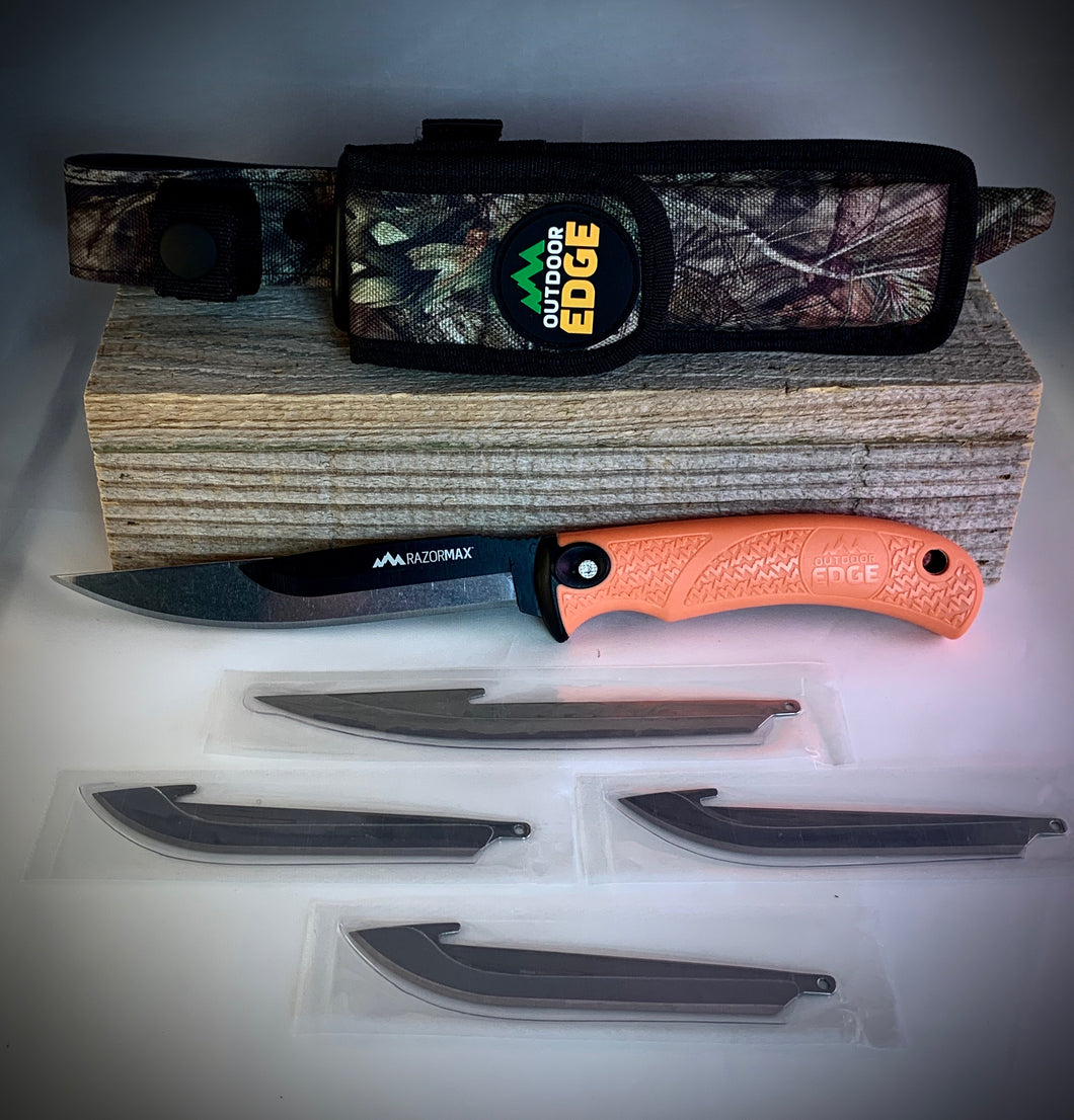Razormax Dual-Use Replaceable Fixed Blade Hunting Knife – Hook and
