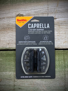 Caprella two stage sharpener- Great Sharpener for pocket Knifes