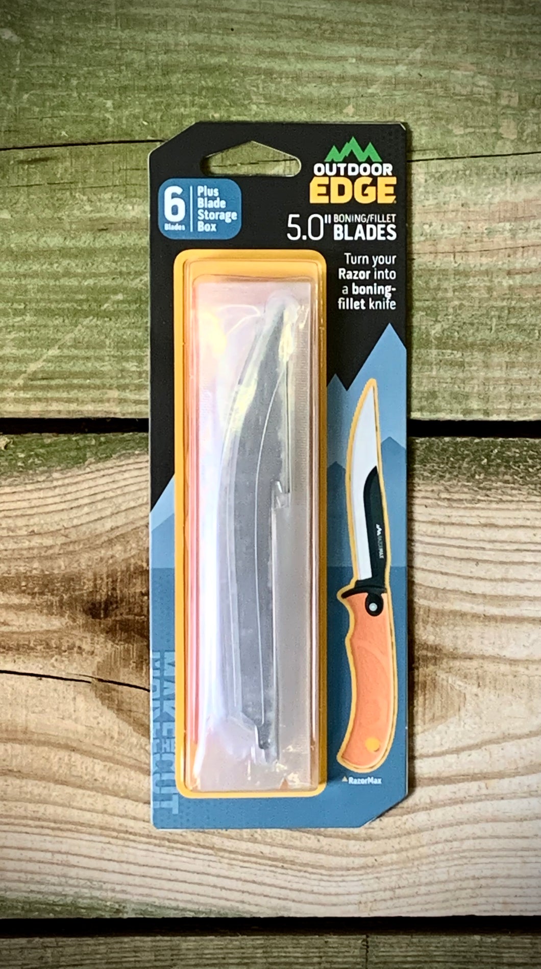 Outdoor Edge RazorSafe Drop Point Knife Replacement Blades