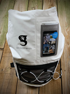 Geckobrands Paddler 45L Waterproof Backpack Grey