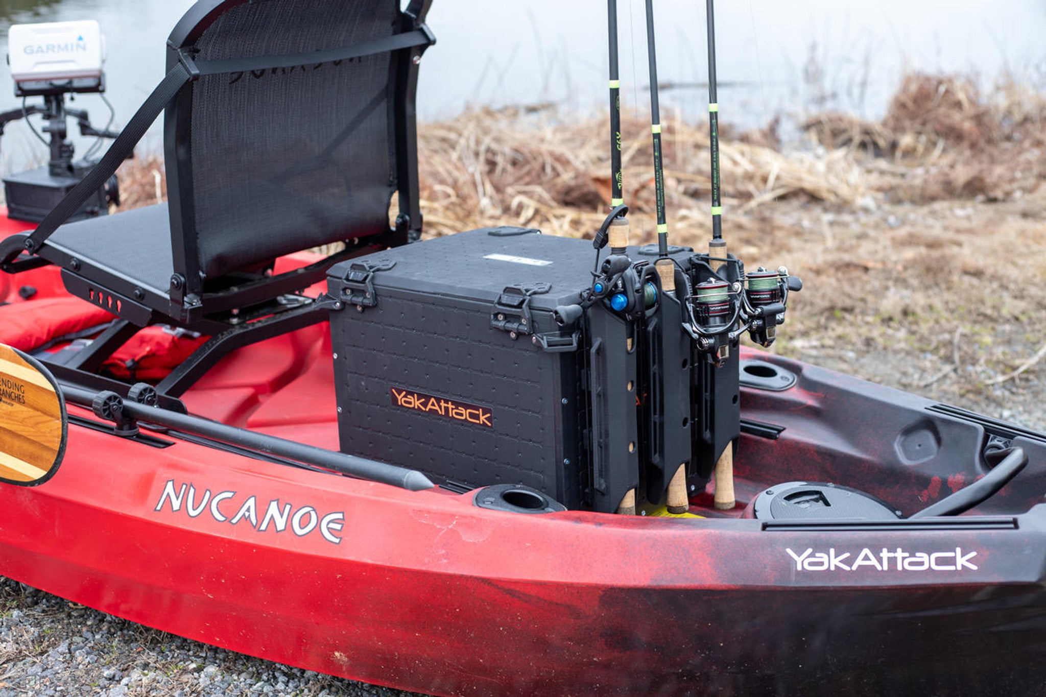 YakAttack BlackPak Pro Kayak Fishing Crate - 13 x 16 (BLP-PRO-13X16) –  Hook and Arrow