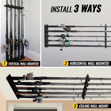 Load image into Gallery viewer, Beyond braid B10 ROD RACK WALL/CEILING MOUNT