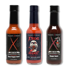 Load image into Gallery viewer, Xtreme Trio Variety Hot Sauce Pack (Worlds Hottest)